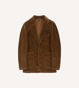 Drake's Russet Cotton Corduroy Games Blazer Mk. I