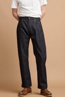 Community Clothing Men's Selvedge Loose Fit Button Fly Arran Jean-Ind