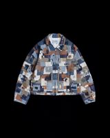 Anachronorm SASHIKO PATCHED JACKET INDIGO