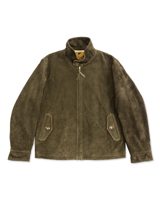 Y'2 Leather Steer Suede Swing Top Jacket