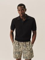 Buck Mason Dark Navy Riviera Cotton Polo