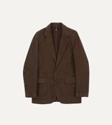 Drake's Cocoa Heavy Cotton Twill Games Blazer Mk. I