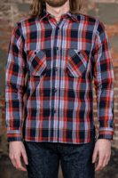 Samurai SIN25-01W Heavy Indigo Flannel