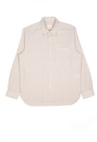 Blackhorse Lane Ateliers E20 MENS JAPANESE COTTON BLUE AND ECRU STRIPE 'DAY SHIRT'