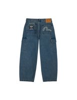 Evisu Shshiko Seagull Balloon Fit Cargo Jeans