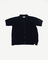 Merz B. Schwanen KNITSHIRT01.99 - 1960s Crochet Cotton Short Sleeve Shirt
