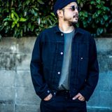 TCB S40's Jacket Black&amp;Black-One Wash-36