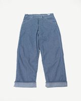 orSlow 01-5126-181 - 30s Hickory Painter's Pants Wide Fit