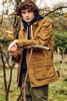 Community Clothing Men's Waxed Car Coat