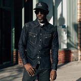 The Flat Head FN-SDW-001L 10oz Denim Western Shirt