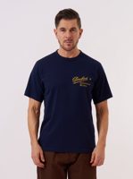 Universal Works Paraboot x Universal Works Navy Single Jersey Print Tee