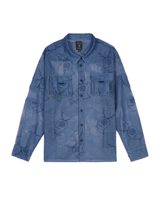 Brain Dead x South2 West8 Engineered Mesh Fishing Button Up Shirt