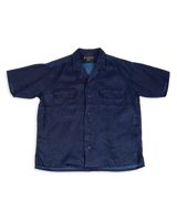 Nigel Cabourn Open Collar S/S Shirt