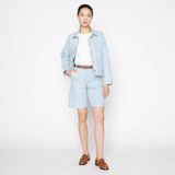 Naked & Famous Andie Shorts - Secret Agent Denim
