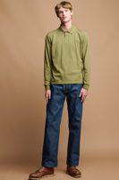 Community Clothing Men's Long Sleeve Polo Shirt