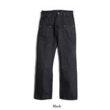 TROPHY CLOTHING 1908 13.5oz W Knee Narrow Blackie Denim