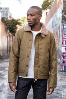 Iron Heart Alpaca-Lined N-1 Deck Jacket - IHM-35-ODG