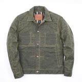 Freenote Cloth Riders Jacket Waxed Canvas