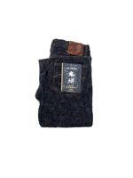 Oni Denim ONI595-KASURI 17oz ONI Kasuri Denim Retro style Loose Straight