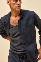 Indi + Ash STUDY BLAZER iron/indigo