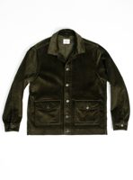 Blackhorse Lane Ateliers EC1 Dark Olive Corduroy Jacket