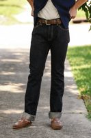 Iron Heart 17oz Selvedge Denim Super Slim Cut Jeans