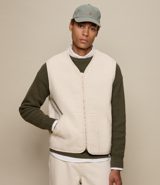 Merz b. Schwanen Padded Cotton Zip Vest