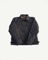 Iron Heart IHM-45-BLK - Oiled Whipcord A2 Deck Jacket