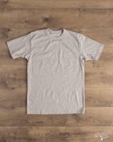 Iron Heart UTIL-GRY - 5.5oz Loopwheel Crew Neck T-Shirt