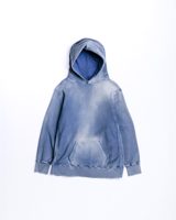 Anachronorm FADED SIDE LIB SWEAT PARKA BLUE