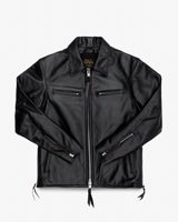 Iron Heart Japanese Horsehide Rider’s Jacket with Collar