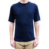 Okayama Denim OD+LW Indigo Dyed Recycled Supima Cotton Freedom Sleeve Pocket Tee