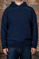 Pure Blue Japan 5410-ID Knitted Hoodie