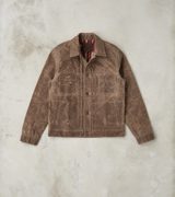 Freenote Cloth Riders Jacket - 10oz Martexin Waxed Army Duck