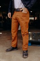 Iron Heart 17oz Duck Medium/High Rise Tapered Cut Jeans