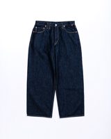 Anachronorm WIDE 5P DENIM PANTS INDIGO