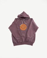 Dubbleworks "Smile" Faded Print Sweat Hoodie