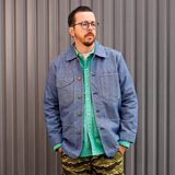 Wythe Heavyweight Pinpoint Canvas Barn Jacket