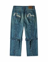 Evisu Washed Bondage Jeans