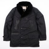 Freenote Cloth Tollgate Black Waxed Canvas