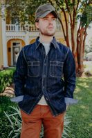 The Flat Head 10oz Denim Work Shirt