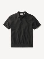 Buck Mason Caviar Avalon Knit Polo