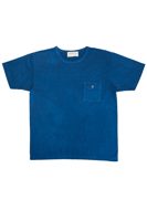Sugar Cane Fiction & Romance Indigo-Dyed Pocket T-Shirt