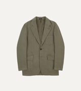 Drake's Khaki Heavy Cotton Twill Games Blazer Mk. I