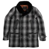 Freenote Cloth Tollgate Wool Charcoal Plaid
