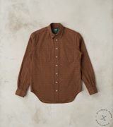 Gitman Vintage Shuttle Notes® Brushed Twill Mini-Plaid Camper