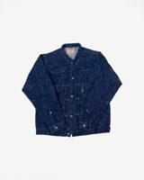 Graph Zero 15oz Skein Dyed Slubby Blue Indigo Selvedge